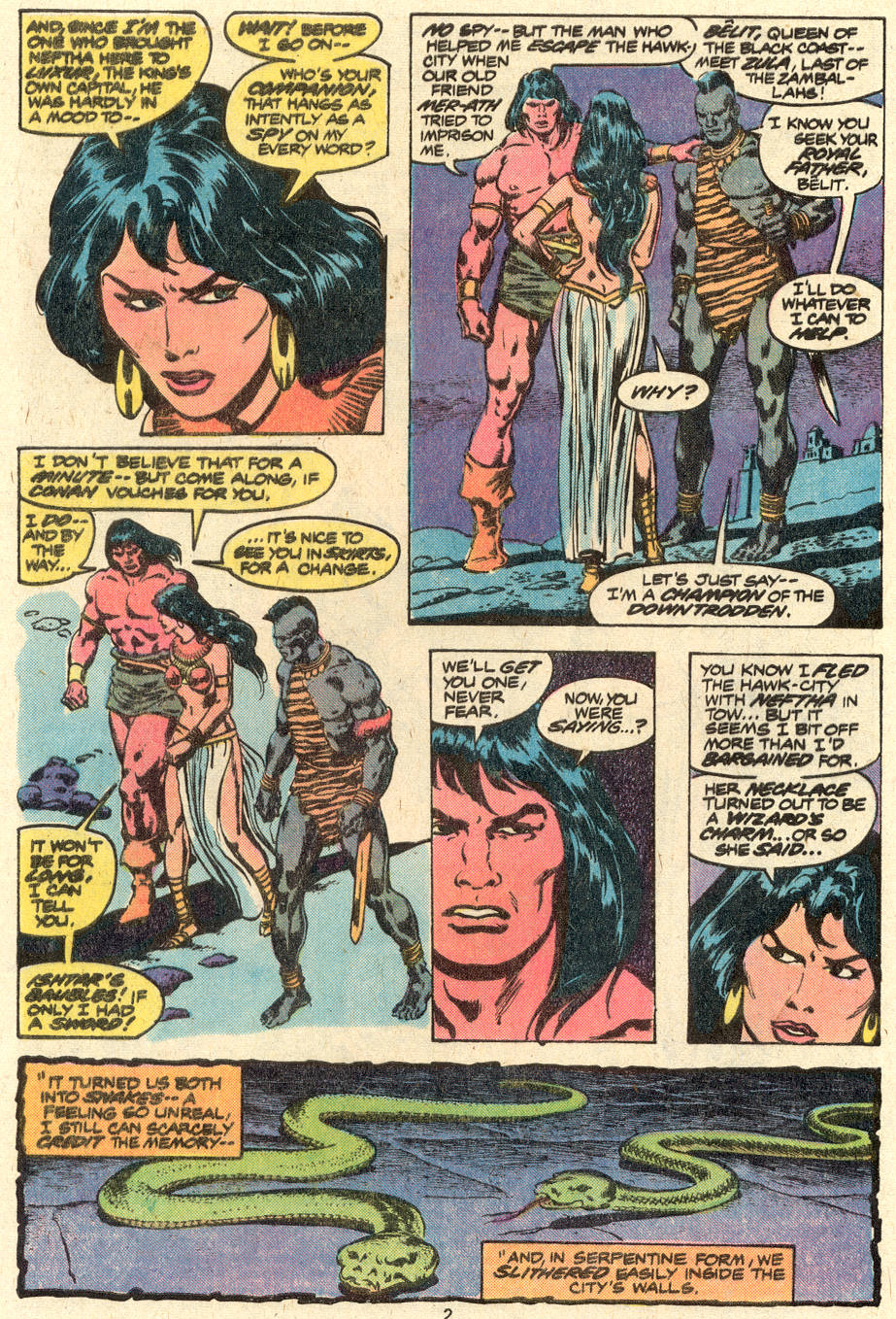 Read online Conan the Barbarian (1970) comic -  Issue #88 - 3