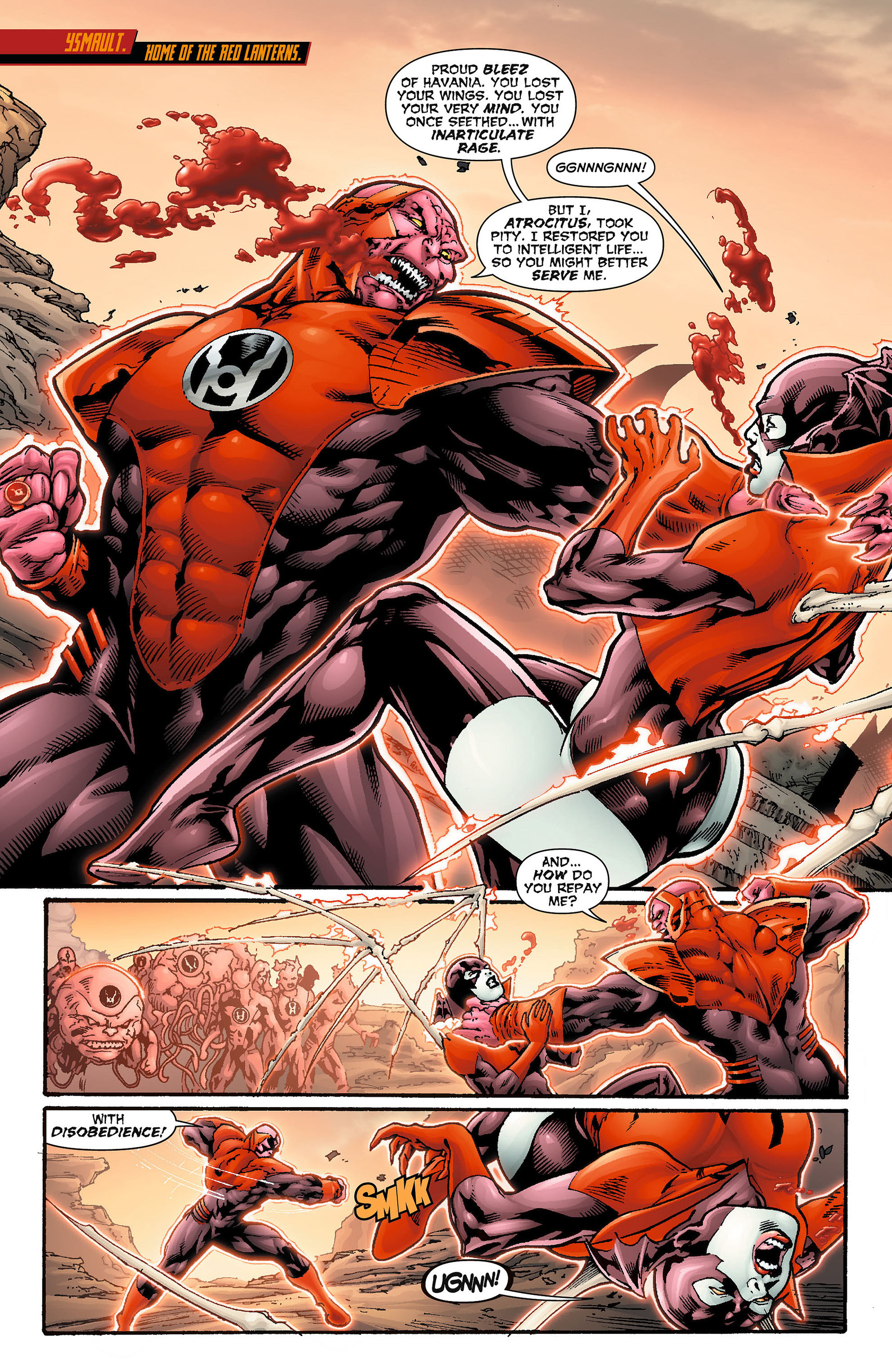 Read online Red Lanterns comic -  Issue #6 - 8