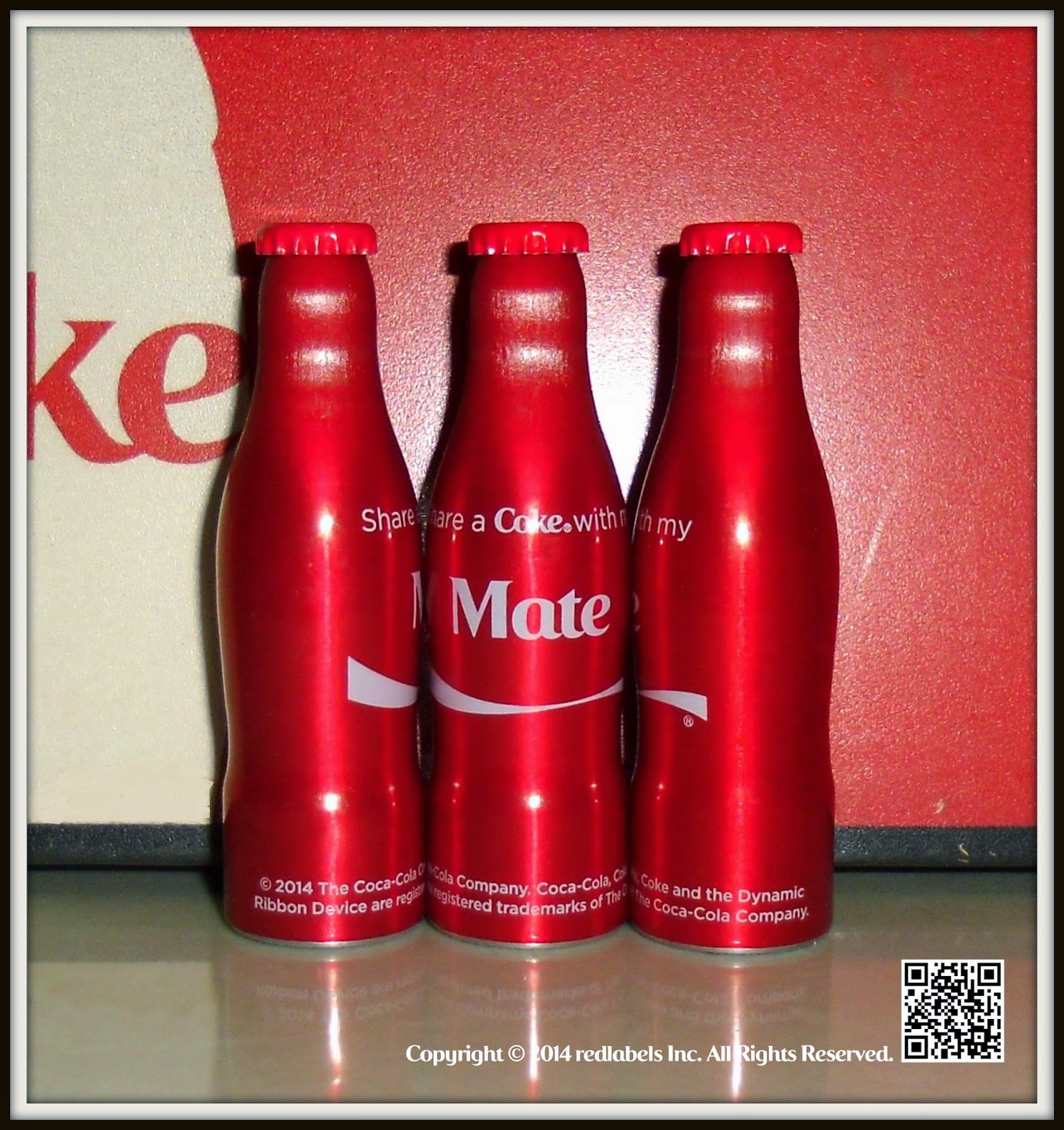 Aluminum Bottle Collector Club CocaCola ShareaCoke Mini Aluminum