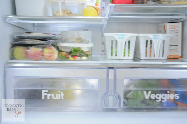 Labeling in the fridge :: OrganizingMadeFun.com