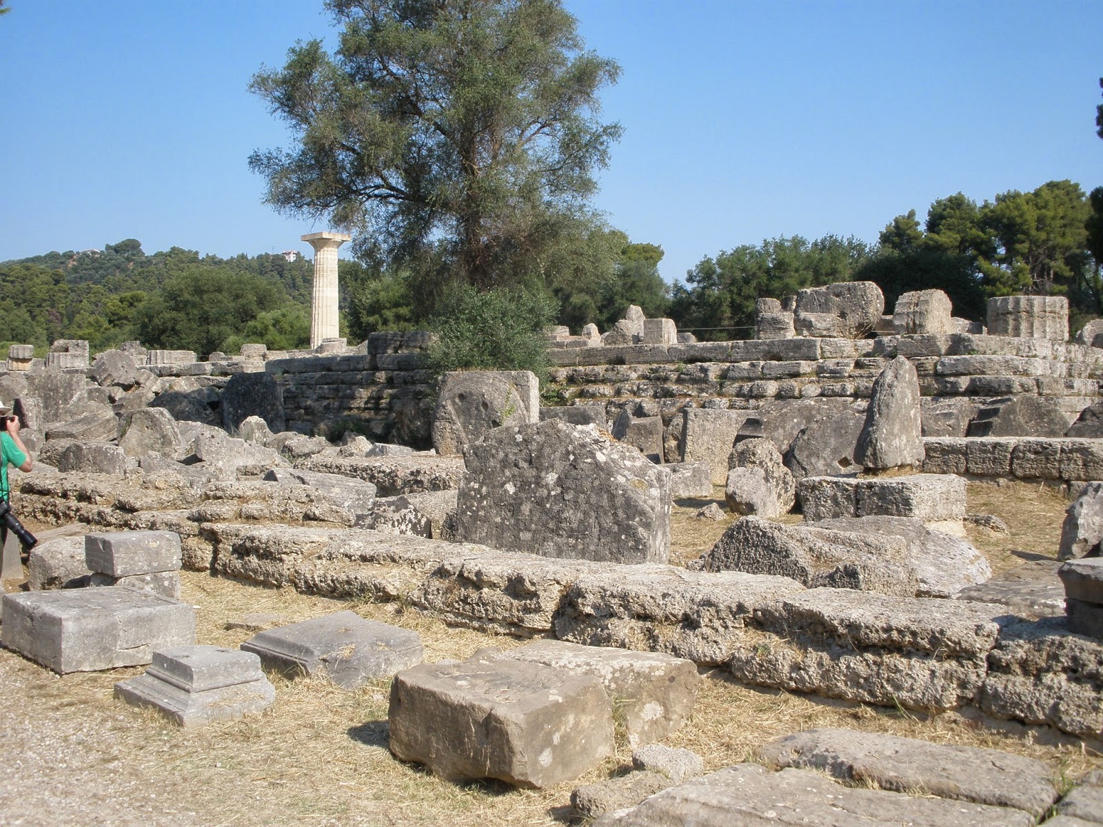 Bouleuterion, edificio donde los atletas ofrecían sacrificio y prestaban juramento estipulado.