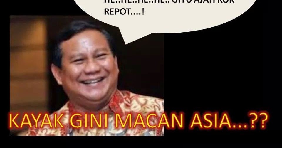 100 Gambar Lucu Blunder Politik Prahara Prabowo Dan 100 Gambar Lucu Blunder Politik Prahara Prabowo Dan
