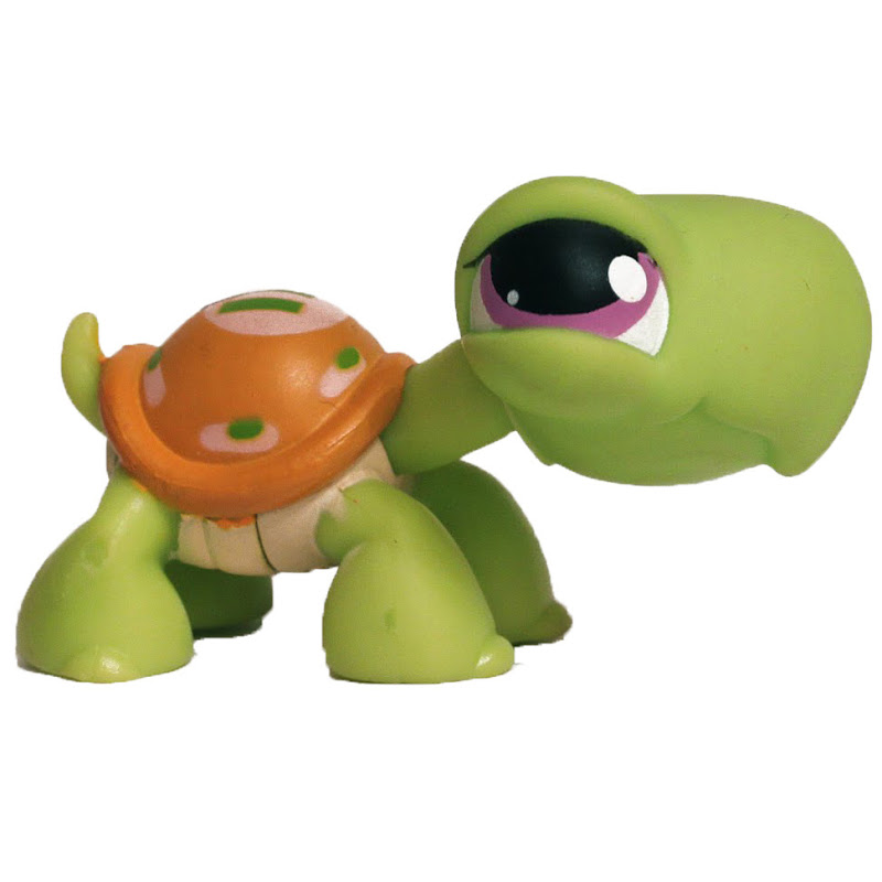 Littlest Pet Shop Pet Nooks Turtle (350) Pet LPS Merch