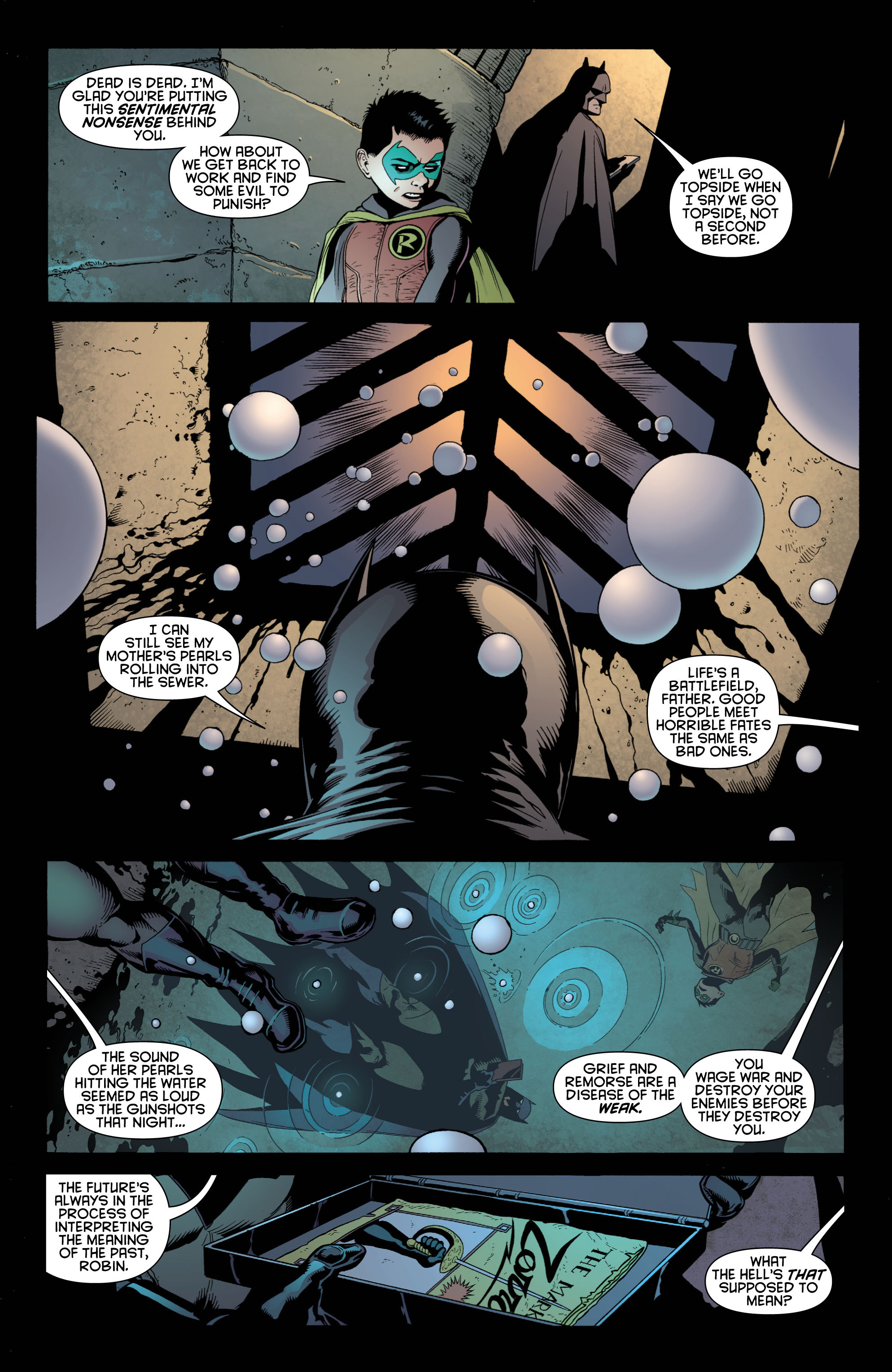 Read online Batman and Robin (2011) comic -  Issue # TPB 1 - 15