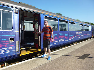 Richard Gottfried and a Pacer Railbus at Paignton railway station Richard Gottfried and a Pacer Railbus at Paignton railway station