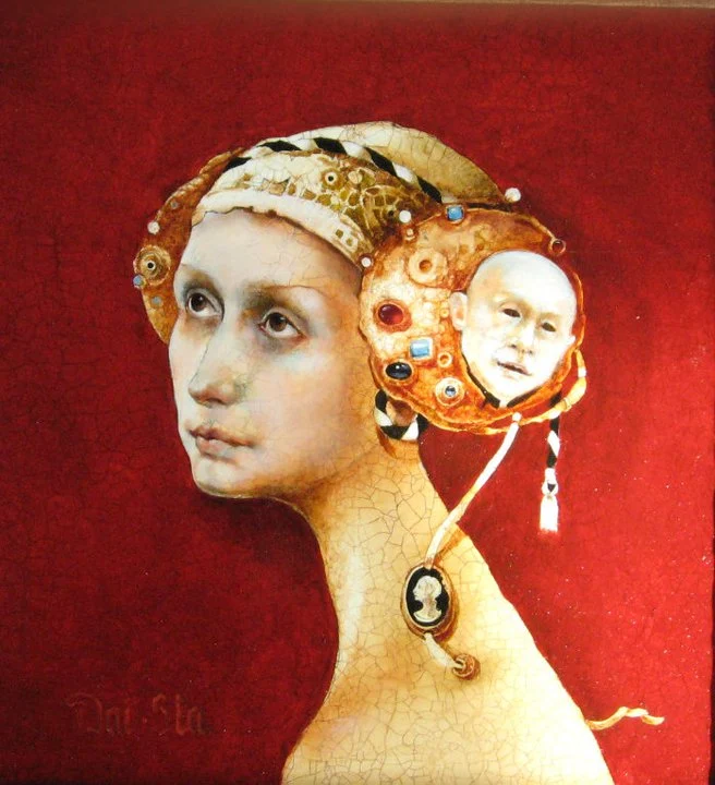 Daiva Staškevičienė 1968 | Lithuanian Symbolist / Figurative painter