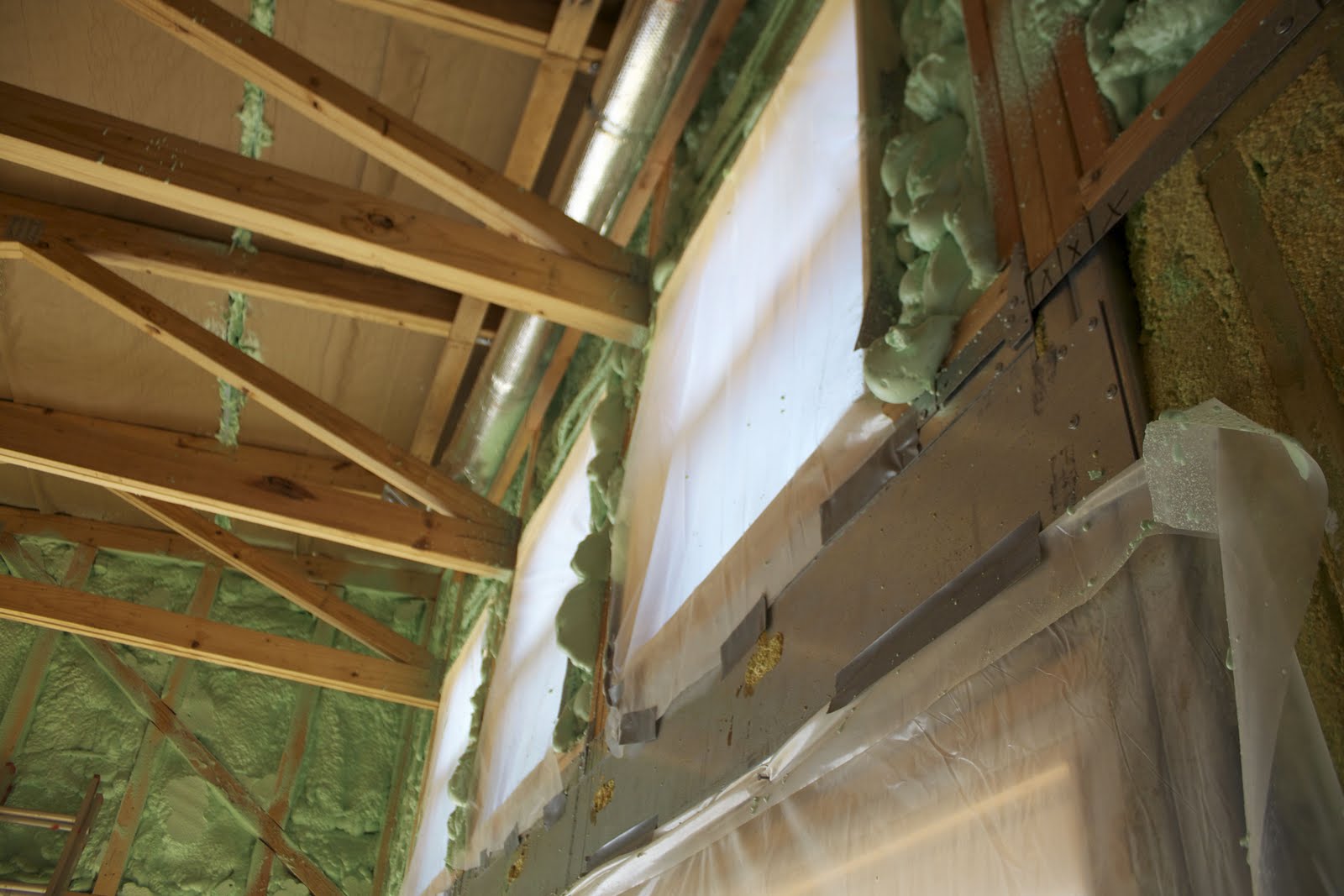 Home Is Where You Build It Spray. Trim. Hang. Tape.