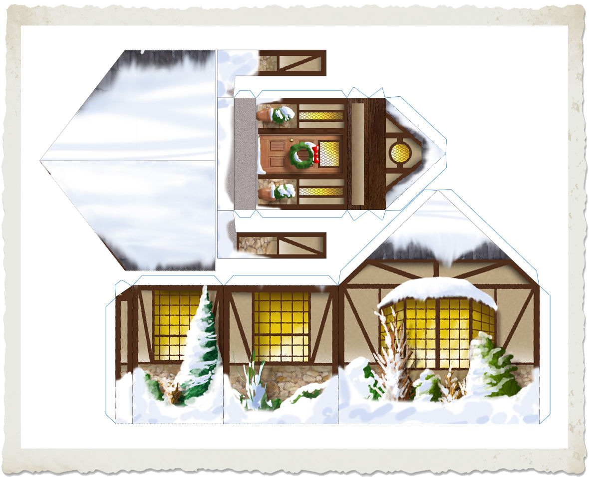 Decoupage Agnes76 Mnóstwo DOMKÓW do pobrania i drukowania cz. 3