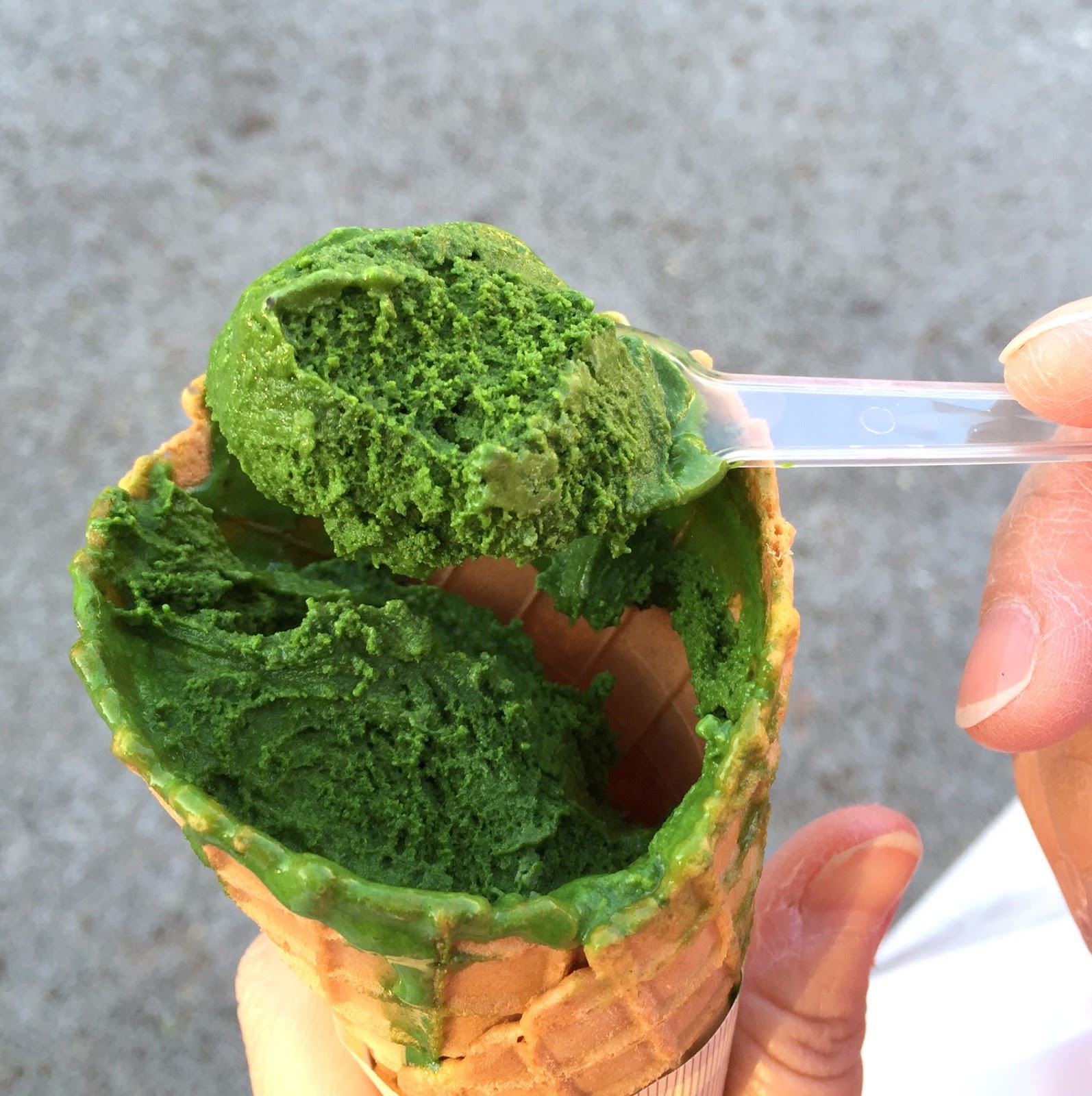 Singapore Japan Food Blog Dairy and Cream World's Richest Matcha Ice