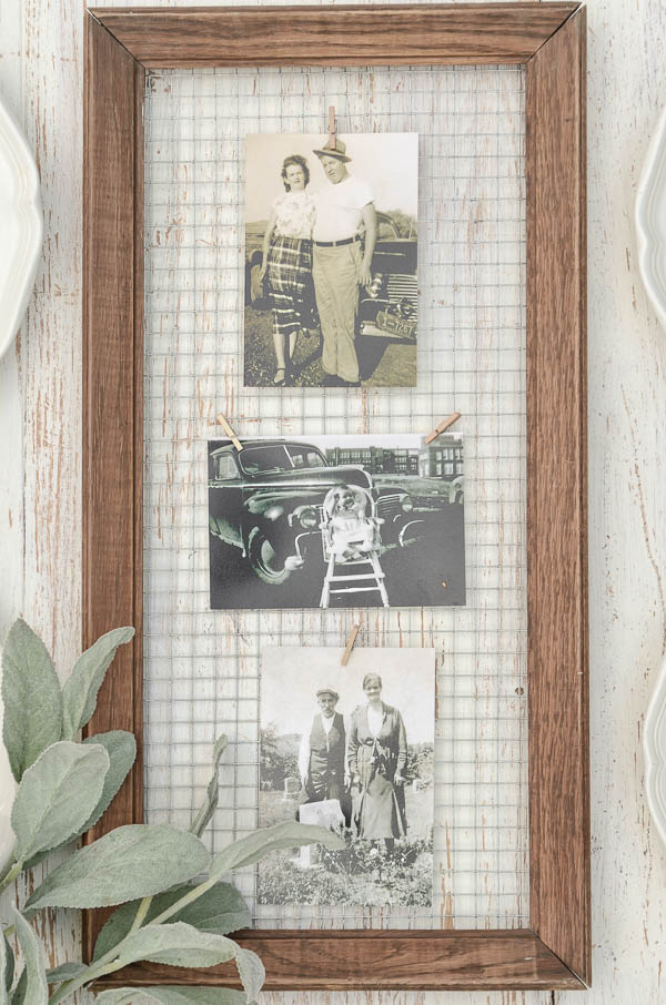 DIY Message Board perfect for displaying notes or favorite pictures.  ||  Created by anderson + grant for Craftberry Bush.