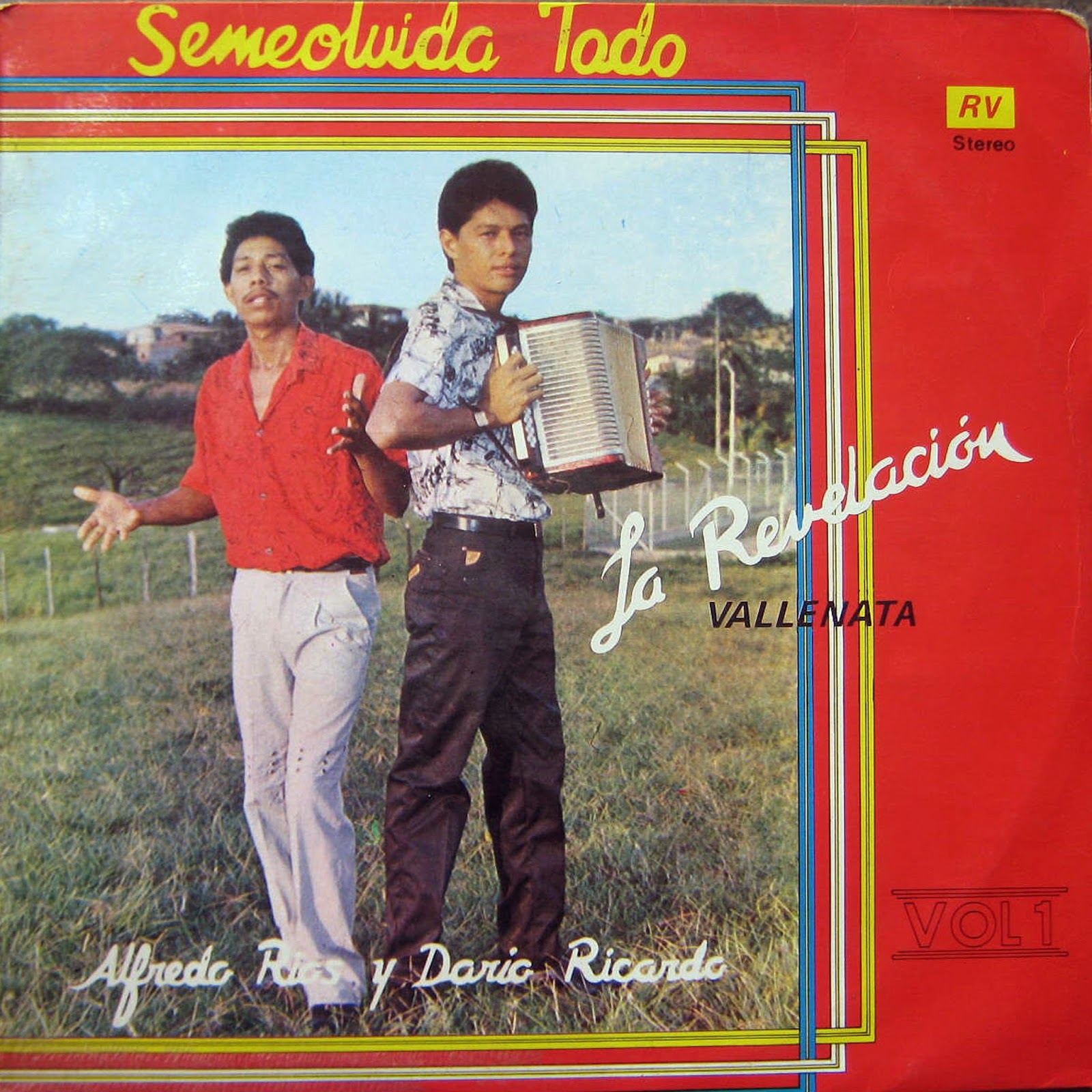 DISCOGRAFIA DE ALFREDO RIOS Y LA REVELACION VALLENATA 