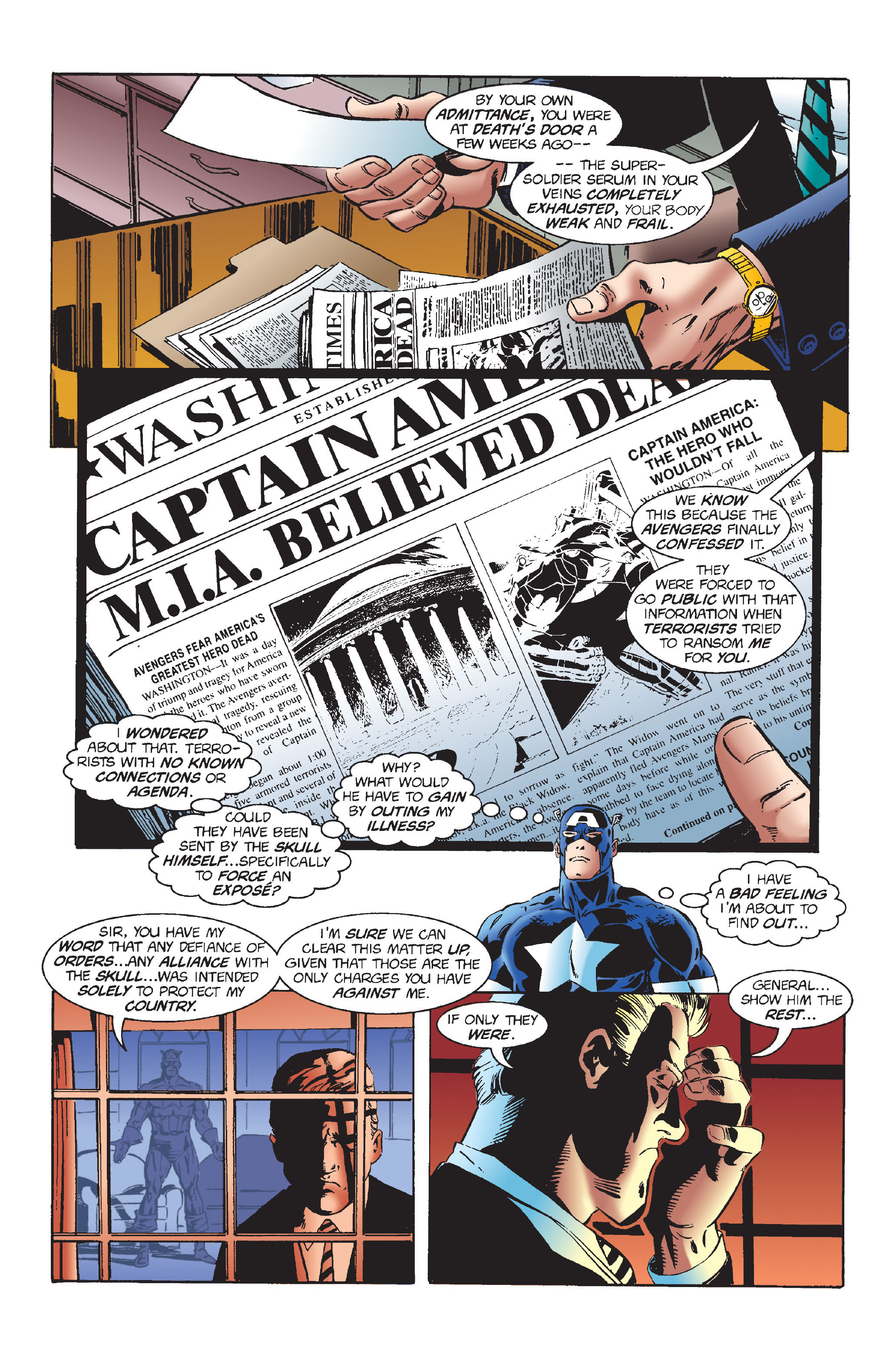 Read online Captain America (1968) comic -  Issue #450 - 11