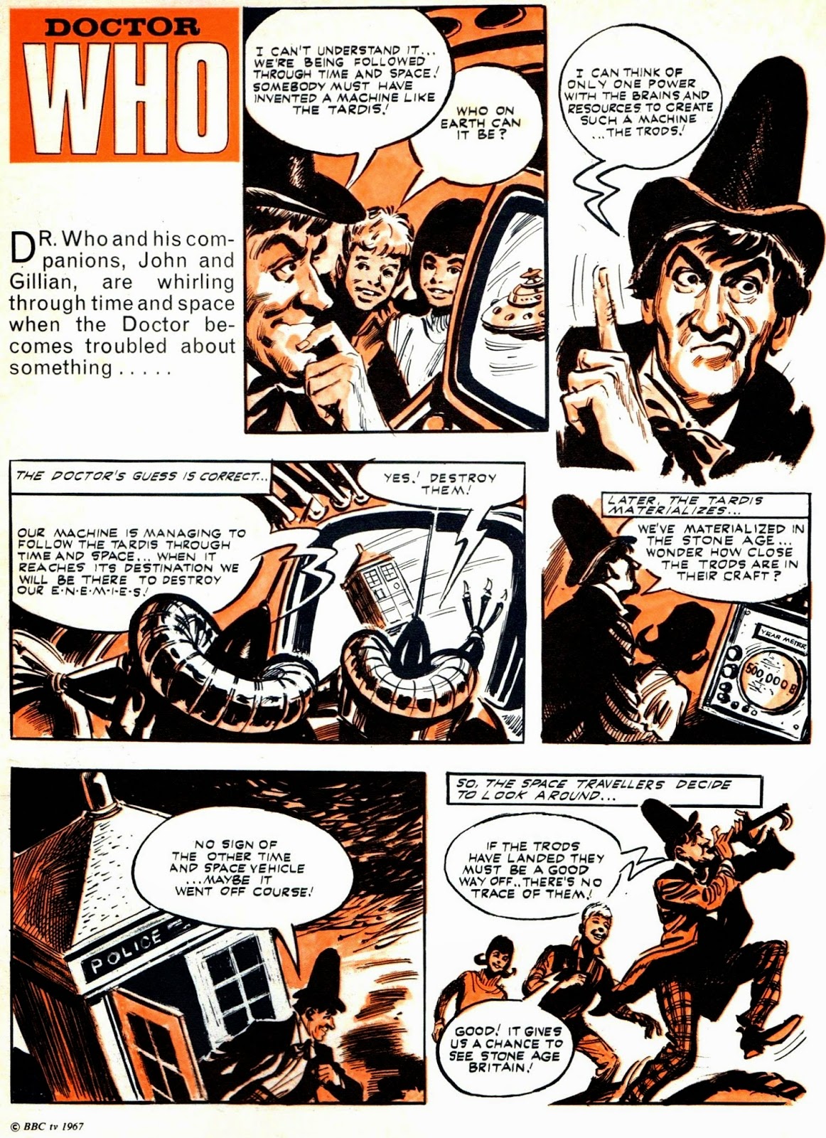 CRIVENS! COMICS & STUFF! DOCTOR WHO IN TV COMIC ANNUAL...