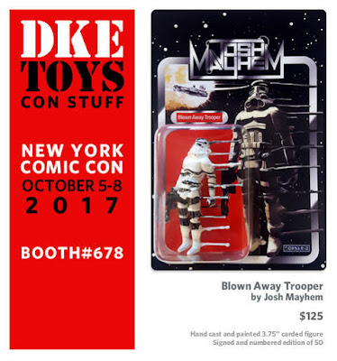 New York Comic Con 2017 Exclusive Blown Away Stormtrooper Star Wars Action Figure by Josh Mayhem x DKE Toys