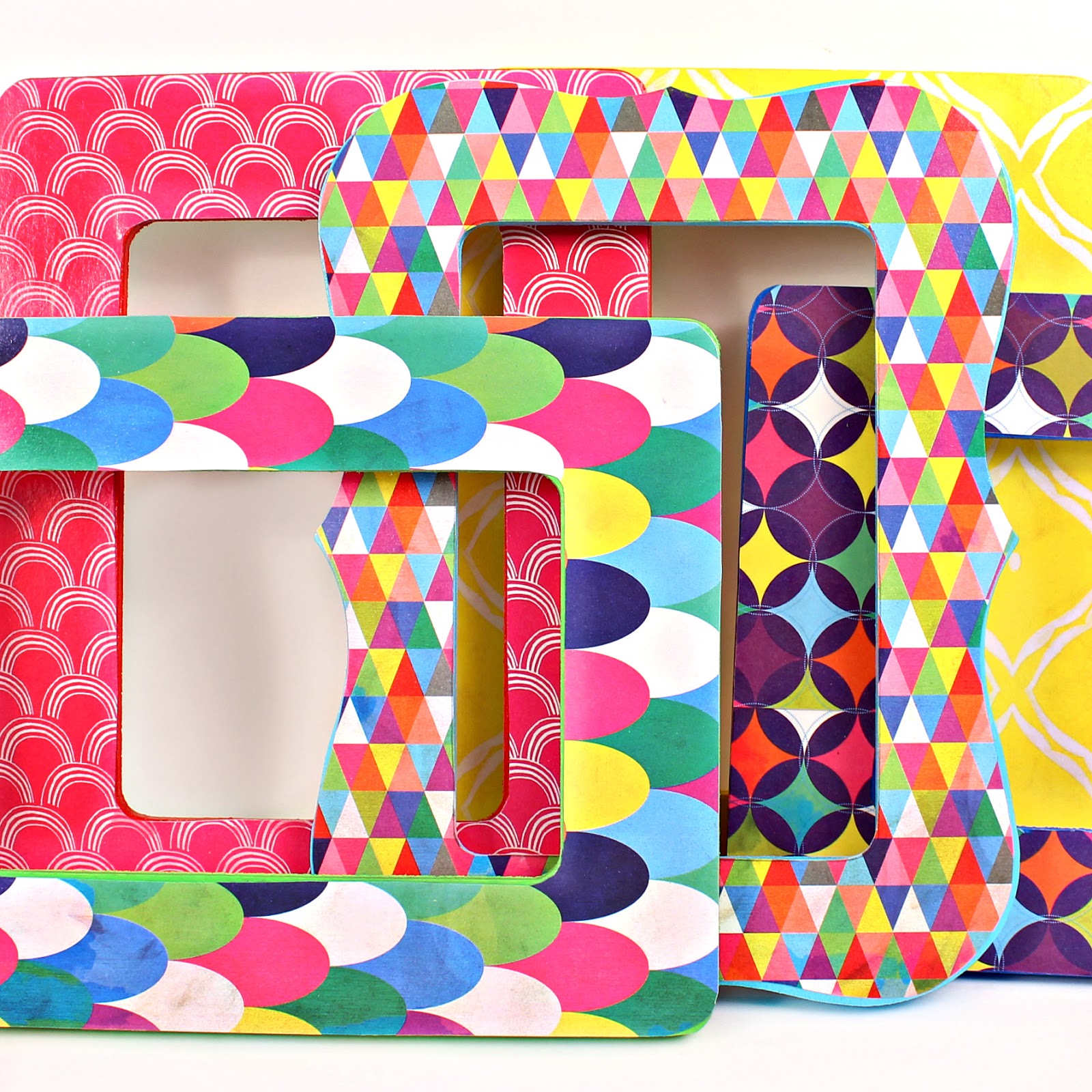 Mark Montano Colorful Dollar Store Frames