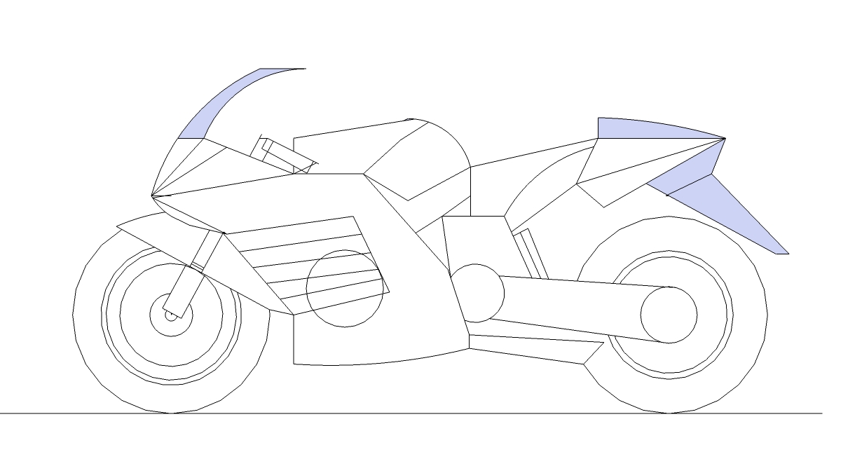 Koleksi Gambar Sketsa Motor Ninja Drag Terlengkap Codot Modifikasi