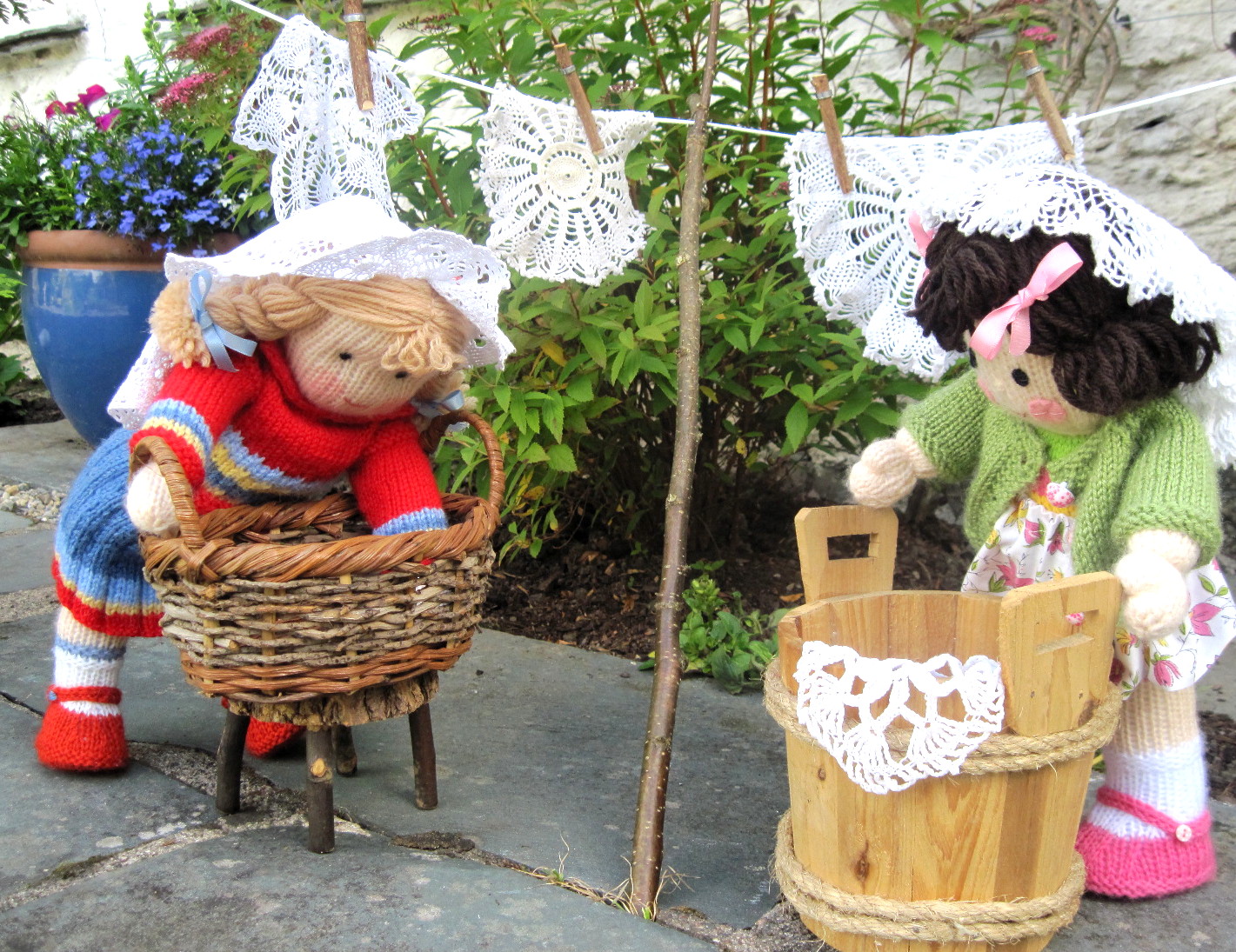 Flutterby Patch Doily day