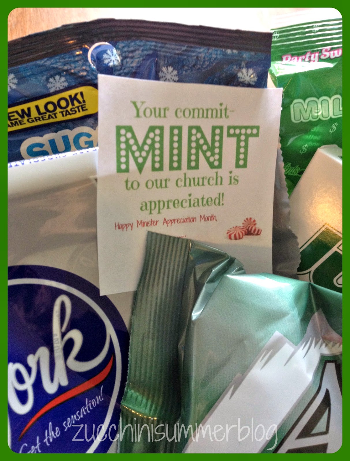 Clever Gift For Pastors Minister Appreciation Month Ideas Preacher York Peppermint