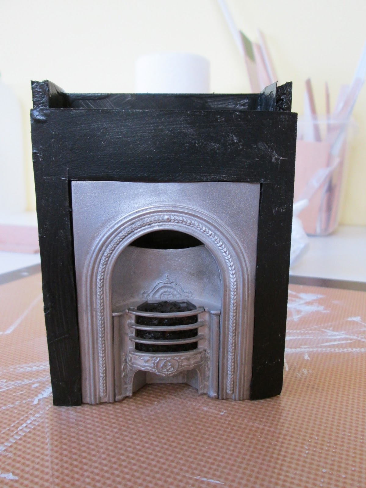 Dalton House Making chimney breasts and fireplaces