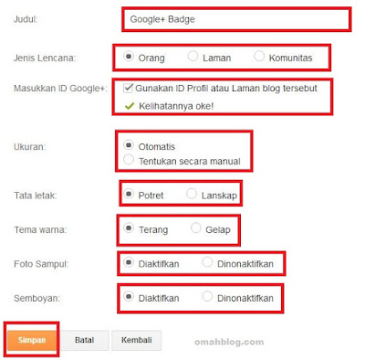 Cara Memasang Widget Follow Google+ Pada Blog