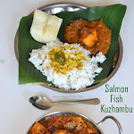 Salmon Fish Kuzhambu Recipe | Fish Kuzhambu without Coconut | Seafood Recipes
