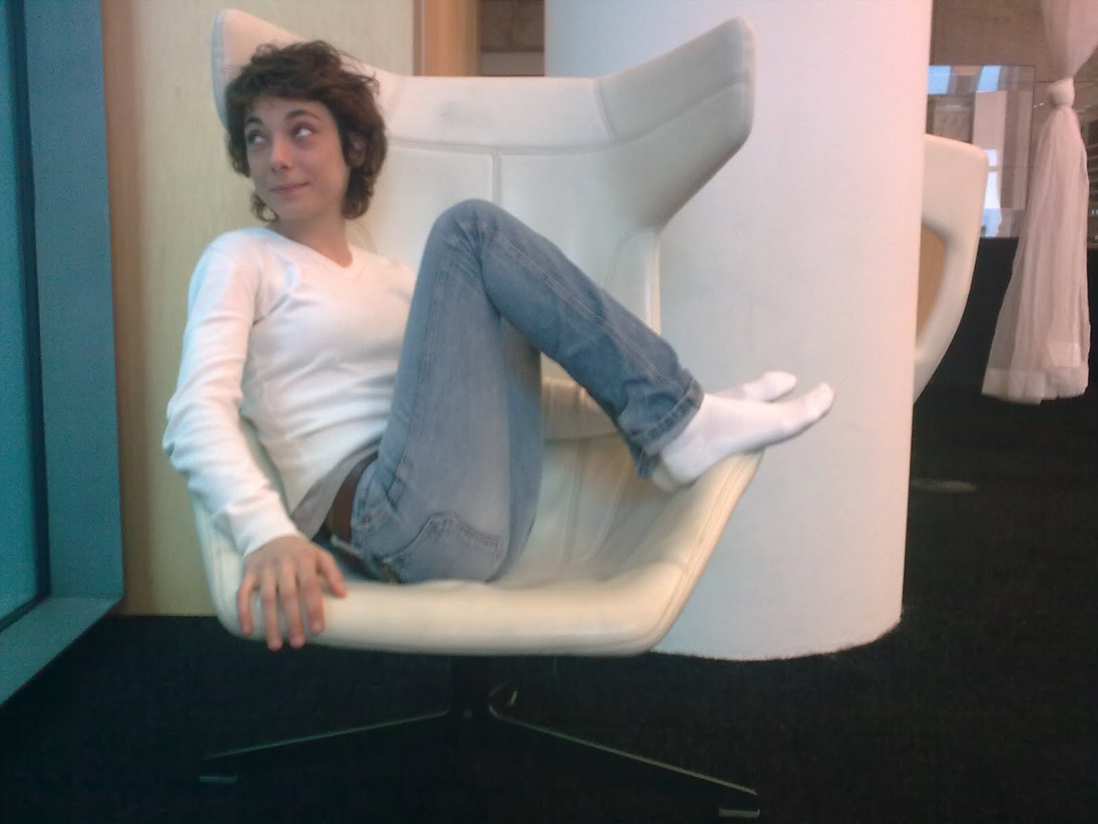 The White Socks Collection Project Italian girl in white socks (9)