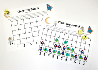Mini Eraser Activities, Clear the Board