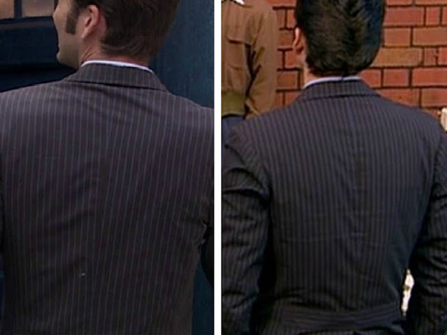 10th Doctor brown suit tapered back 10th Doctor brown suit tapered back