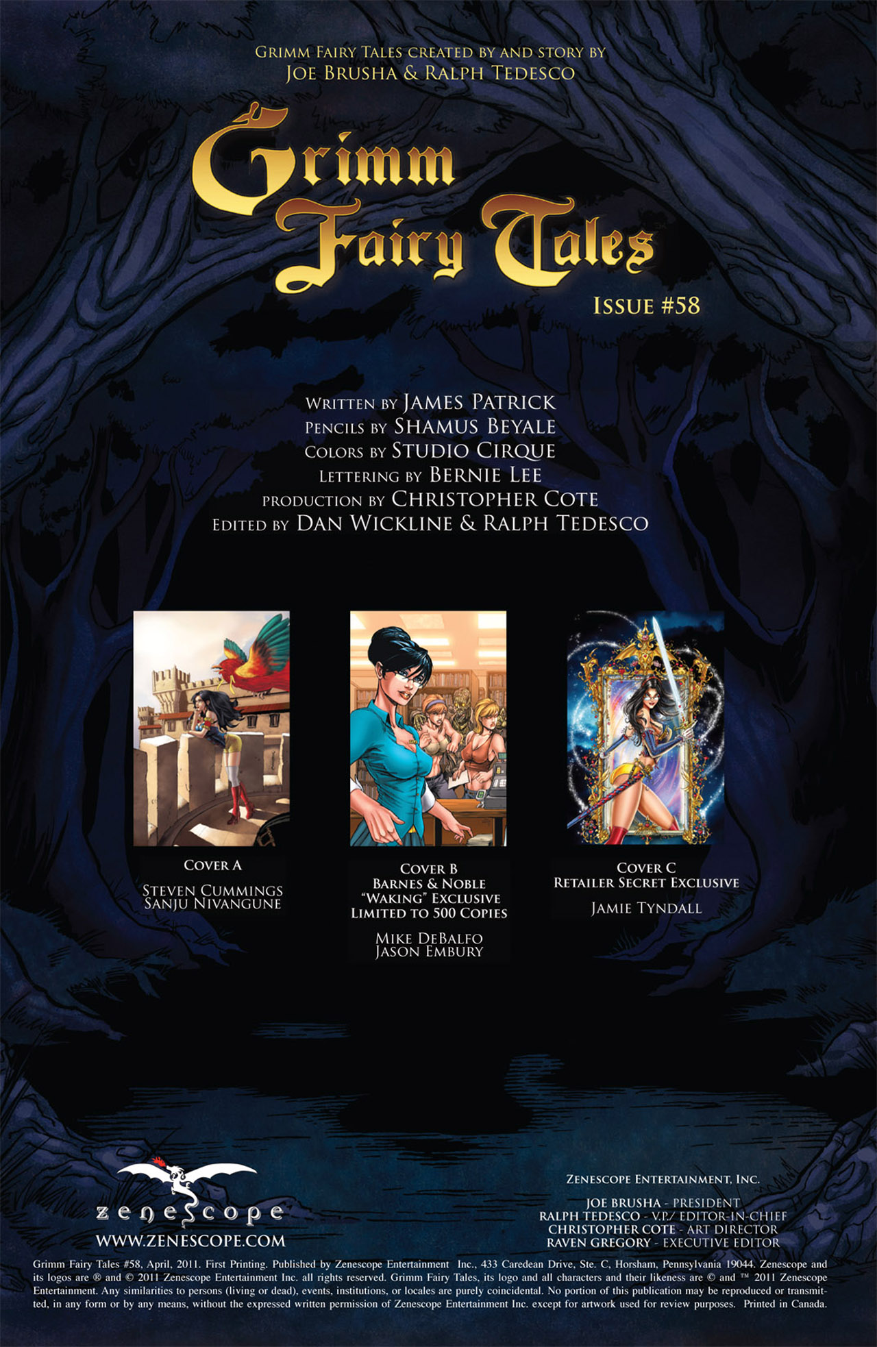 Read online Grimm Fairy Tales (2005) comic -  Issue #58 - 2