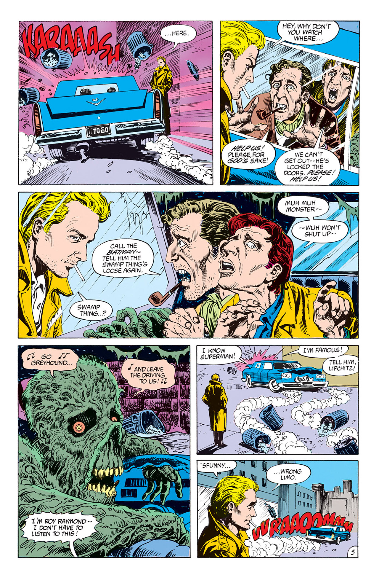 Read online Swamp Thing (1982) comic -  Issue #71 - 6