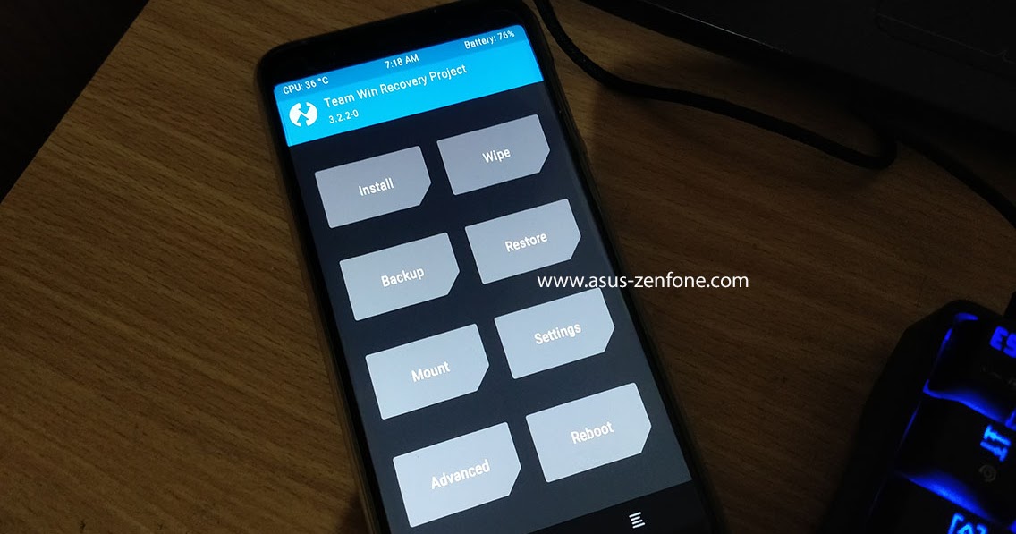Twrp Custom Recovery For Zenfone Max Pro M1 Zb601kl Asus Zenfone Blog News Tips Tutorial Download And Rom