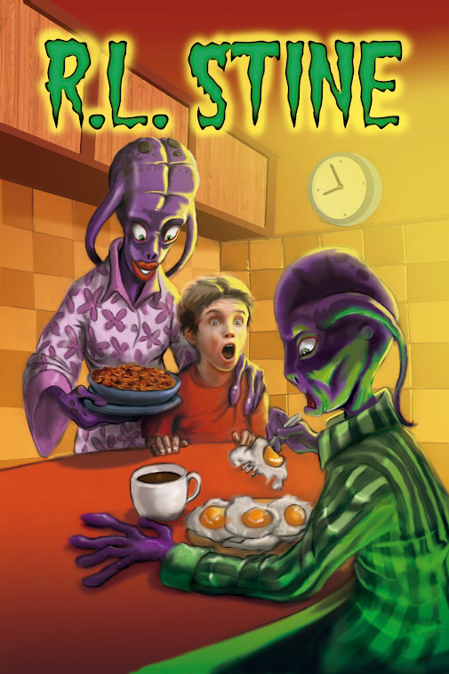 R.L.Stine, ilustracion de tapa