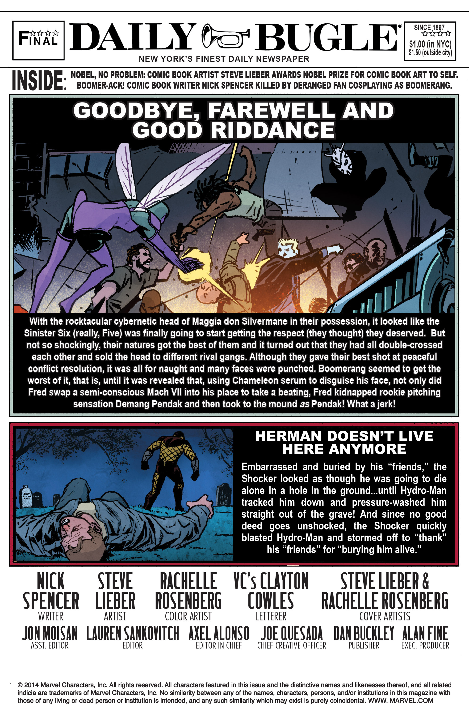 Read online The Superior Foes of Spider-Man comic -  Issue #17 - 2