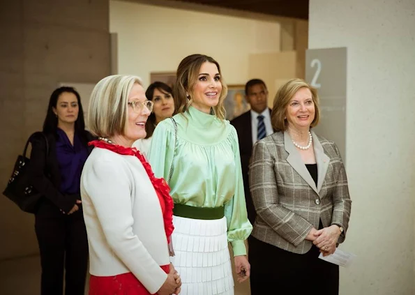 Queen Rania are on an official visit to Australia upon an invitation from Australia's Governor General Peter Cosgrove