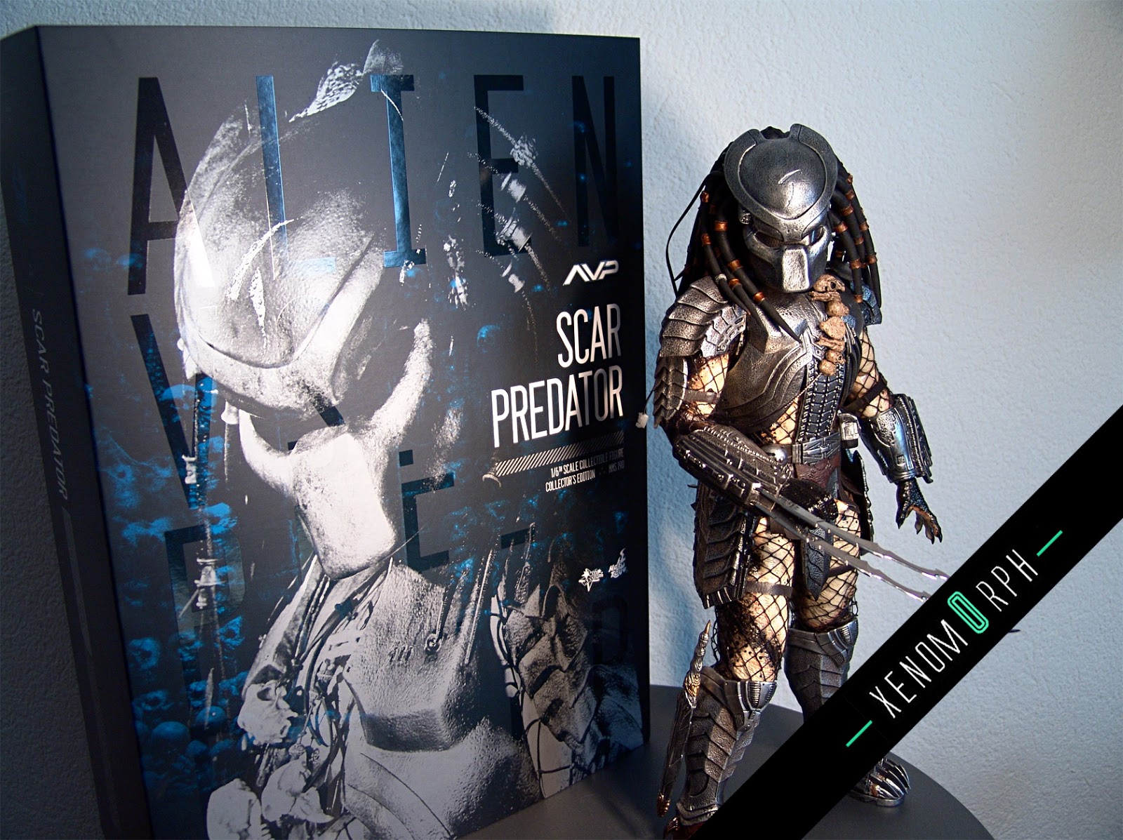 Alien vs Predator AVP Scar Predator 2.0 Ver. 1/6 Figure Hot Toys