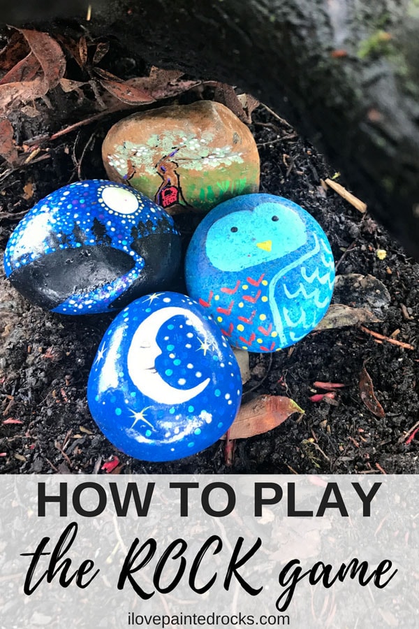 What are kindness rocks? A fun hide and seek rock game that has people painting and hiding rocks all over the world! Learn the rules and how to play! #ilovepaintedrocks #kindnessrocks #paintedrocks #rockpainting