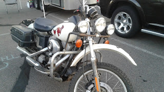 abandoned harley police motorcycles