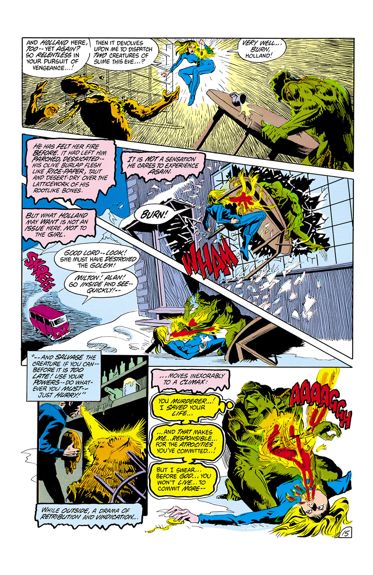Read online Swamp Thing (1982) comic -  Issue #11 - 16