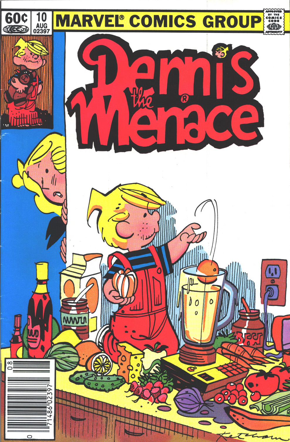 Read online Dennis the Menace comic -  Issue #10 - 1