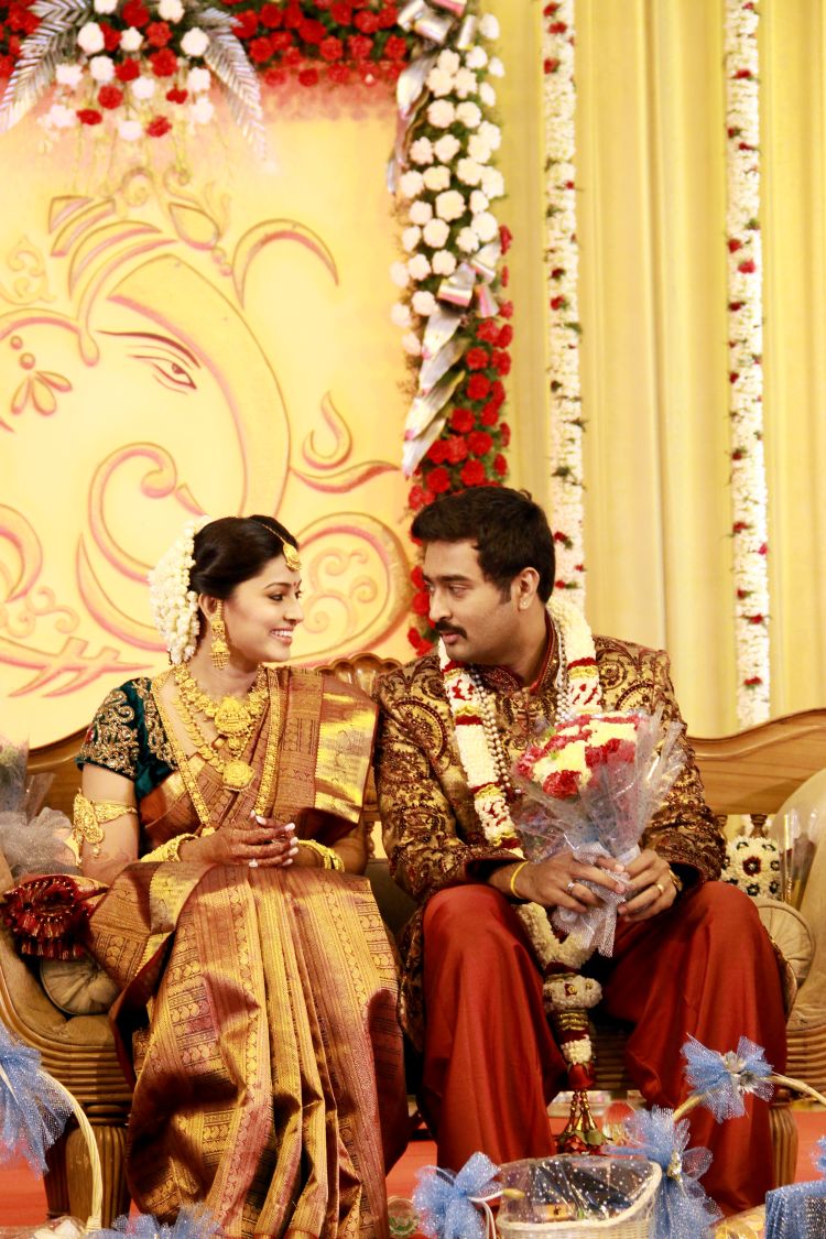 Exclusive! SnehaPrasanna wedding reception Pictures, Video