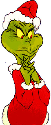 Musings On The True Meaning Of The Holiday Season by Dr. Suess-puzzled Grinch