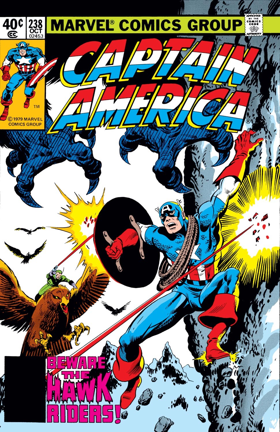 Read online Captain America (1968) comic -  Issue #238 - 1