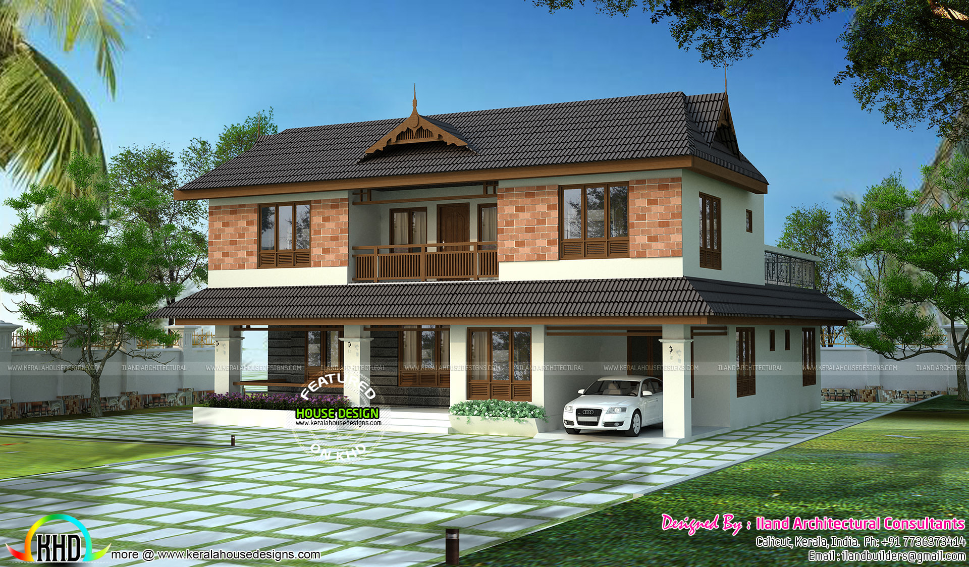 Traditional home by Iland Architectural Consultants Kerala Home