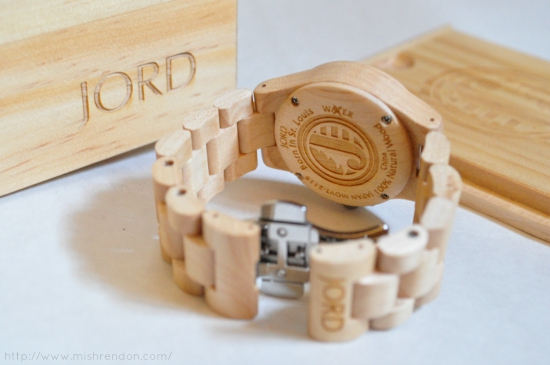 JORD Wood Watch in Ely Maple Review 