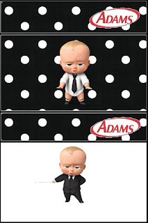 The Boss Baby Party Free Printable Candy Bar Labels.