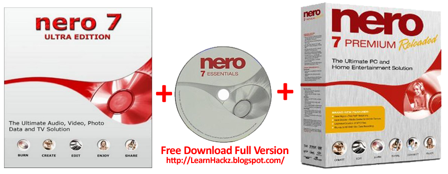 Nero 7 StartSmart Free Download Full Version With Key ~ My ...