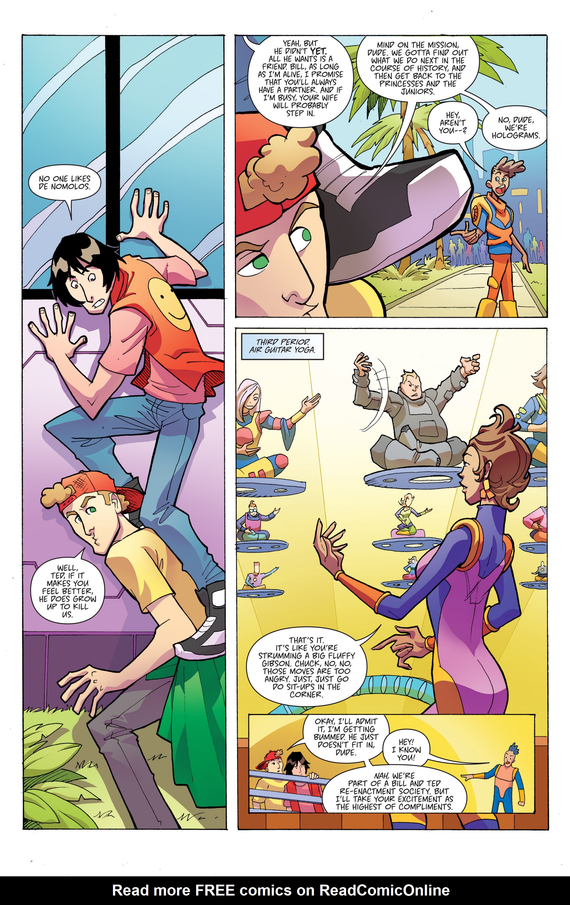 Read online Bill & Ted's Most Triumphant Return comic -  Issue #2 - 4