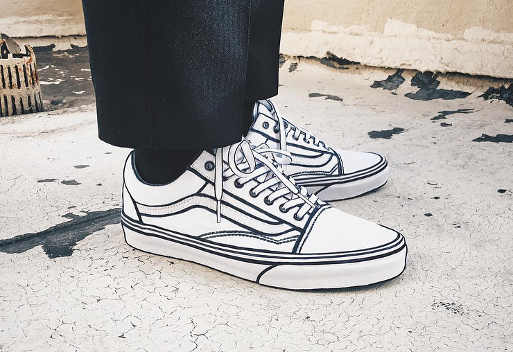 vans old skool sketch