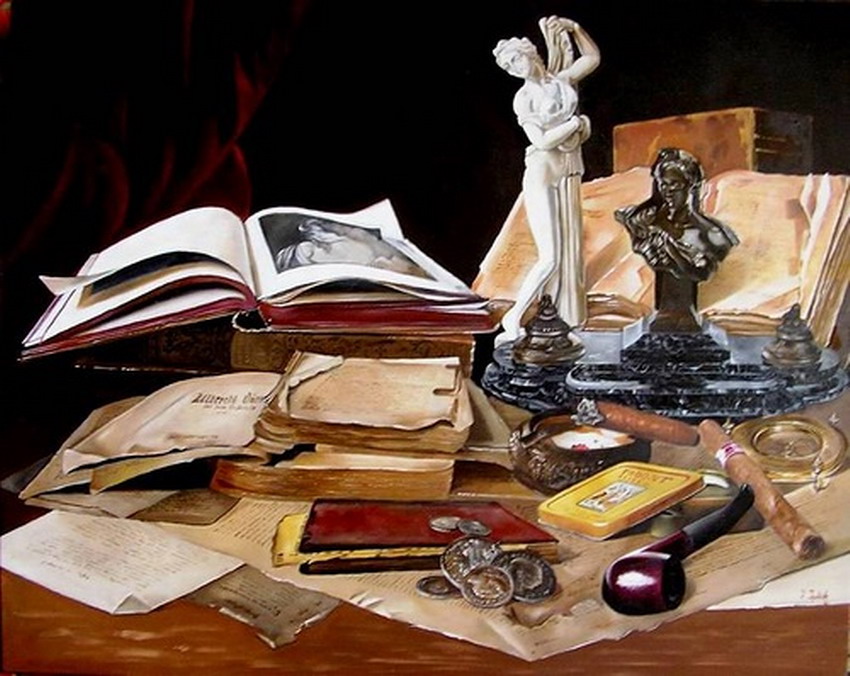 Historia y evolución de la pintura artística Bodegones pintados sobre