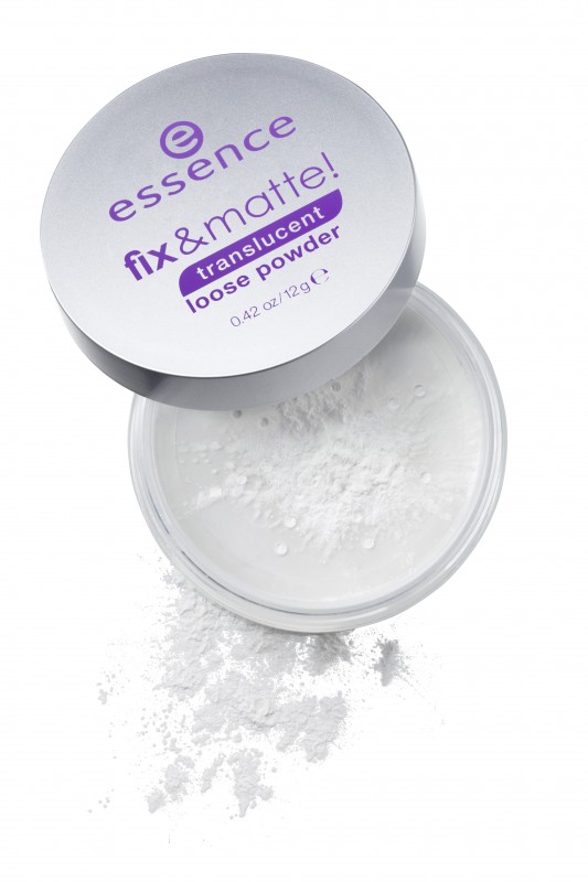 Essence Fix & Matte Translucent Loose Powder co sroce w oko wpadnie: Essence fix & matte translucent loose powder